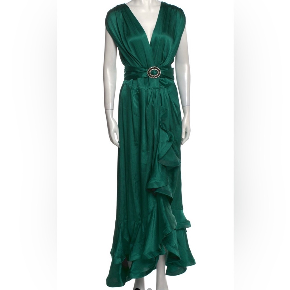 Bronx and Banco Emerald Green Ball Gown - Size Large
